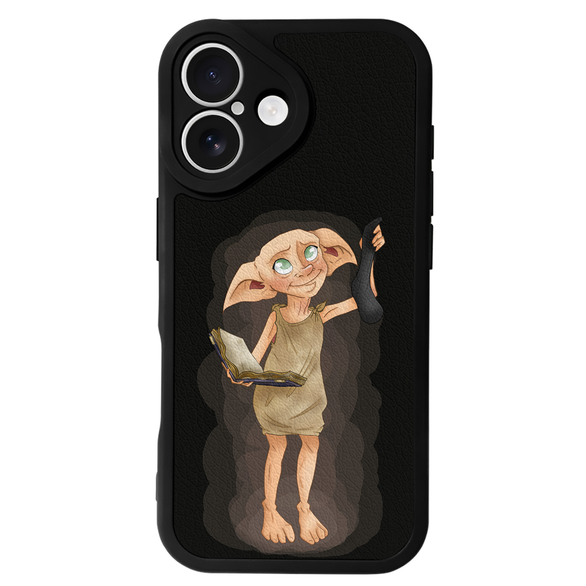 （画像用） Harry Potter ハリー・ポッターシリーズ 【iPhone 16シリーズ対応】シリコンスマホケース（レザー調） 材質：シリコン
